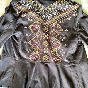 Embroidered jacket